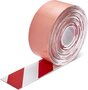 LeanLine Pro Hazard Vloermarkeringstape 100 mm wit-rood