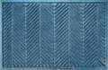 Deurmat WaterHog Herringbone Blue 115x180 cm