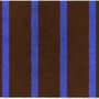 ColorStar- Lines- binnendeurmat-bruin-koningsblauw-60x85 cm