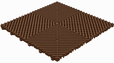 Kliktegel open BoDeck bruin Kliktegel open BoDeck bruin