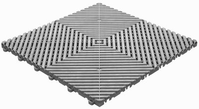 Kliktegel open structuur BoGrid grijs-alu  Kliktegel open structuur BoGrid grijs-alu