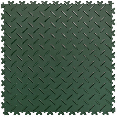 PVC kliktegel 5 mm BoSinco traanplaatlook groen