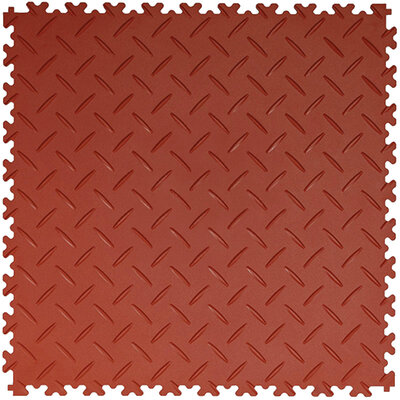 PVC kliktegel 5 mm BoSinco traanplaatlook roodbruin