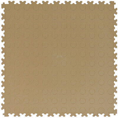 PVC kliktegel 7 mm noppen BoSepta beige