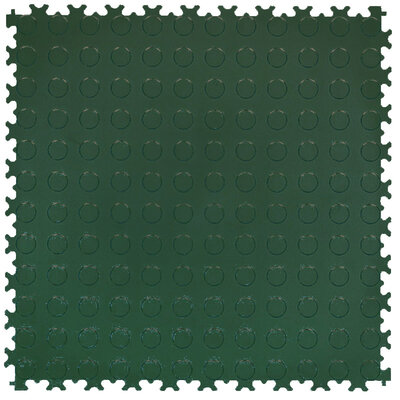 Pvc kliktegel 7 mm BoSepta noppen groen