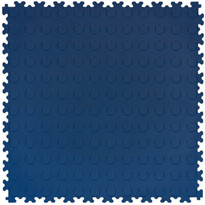 PVC kliktegel 7 mm noppen BoSepta donkerblauw