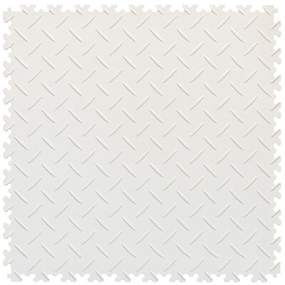 PVC kliktegel 7 mm traanplaatlook BoSepta wit