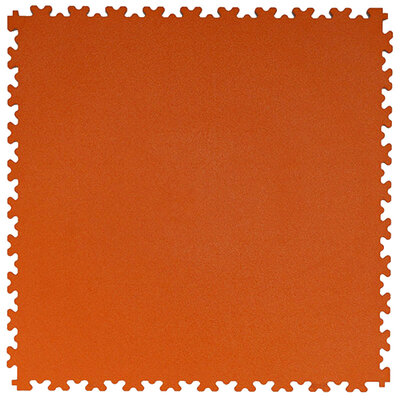 PVC kliktegel 9 mm BoNueva gekorreld oranje