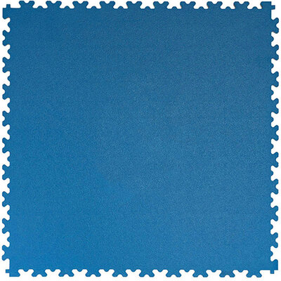 PVC kliktegel 9 mm BoNueva gekorreld blauw