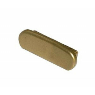 Eindkap PVC Trapleuningprofiel F408-020 goud Eindkap PVC Trapleuningprofiel F408-020 goud