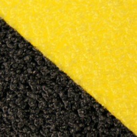 Antisliptape Grof 150 mm Gestreept zwart geel Antisliptape Grof 150 mm Gestreept zwart geel