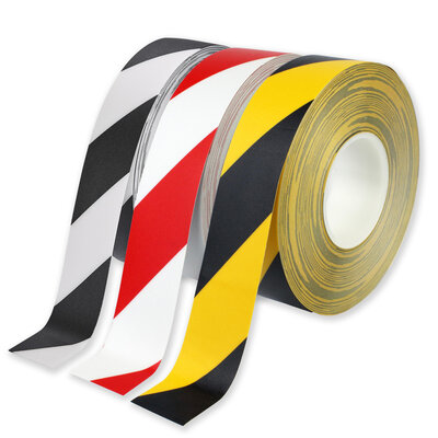 PermaLean Vloermarkeringstape 75 mm Gestreept PermaLean Vloermarkeringstape 75 mm Gestreept