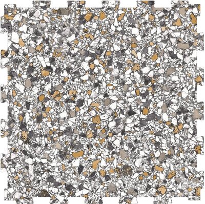 PVC kliktegel 6.5 mm RockFit Click Terrazzo bruin PVC kliktegel 6.5 mm RockFit Click Terrazzo bruin