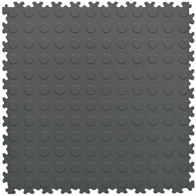 PVC kliktegel 4 mm BoKwatro noppen antraciet PVC kliktegel 4 mm BoKwatro noppen antraciet