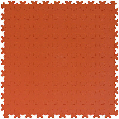 PVC kliktegel 4 mm BoKwatro noppen oranje PVC kliktegel 4 mm BoKwatro noppen oranje