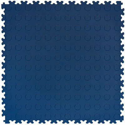 PVC kliktegel 4 mm BoKwatro noppen donkerblauw PVC kliktegel 4 mm BoKwatro noppen donkerblauw