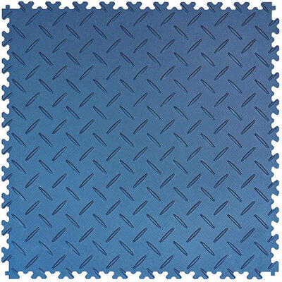 PVC kliktegel 4 mm BoKwatro traanplaat blauw PVC kliktegel 4 mm BoKwatro traanplaat blauw