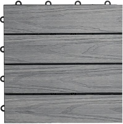 Kliktegel WPC houtstructuur bruin Kliktegel WPC houtstructuur bruin