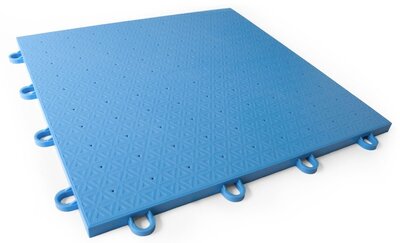 Sportvloer Jugar-Tile Evo Indoor lichtblauw