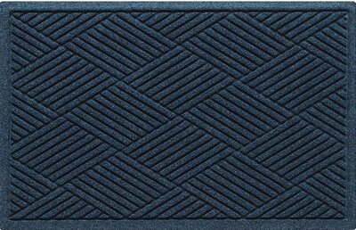 Deurmat WaterHog Diamond Navy blue 60x90 cm