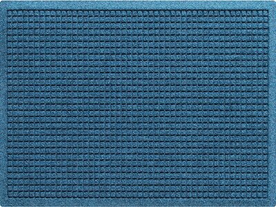 Deurmat WaterHog Square Blue 60x90 cm