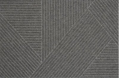 Deurmat WaterHog Pyramde Grey 55x85 cm