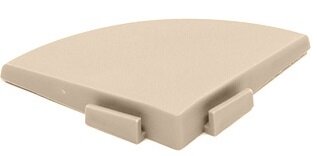 Afwerkrand hoekstuk voor 10 mm BoTerra kliktegels 