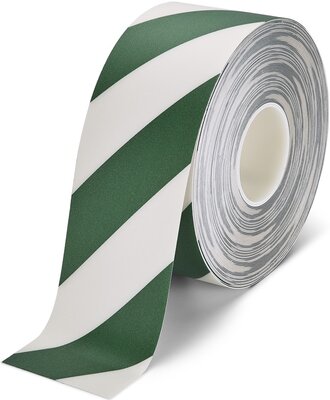 LeanLine Route Vloermarkeringstape 100 mm wit-groen