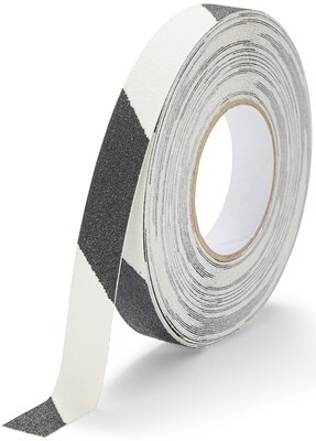 Glow in Dark Antisliptape gestreept 25 mm