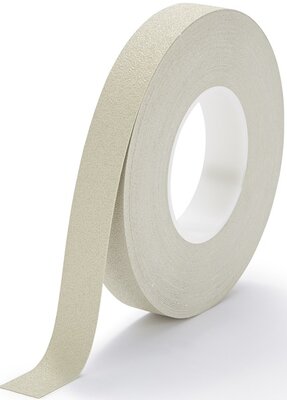 Antisliptape SafeTape Aqua - fijne korrel 25 mm beige