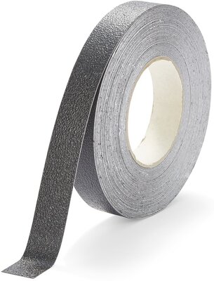 Antisliptape SafeTape Aqua - fijne korrel 25 mm zwart