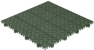 BoVersa  Balkonvloeren 12 mm– open kliktegels |groen