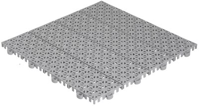 BoVersa  Balkonvloeren 12 mm– open kliktegels |grijs