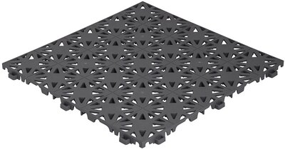 BoStara Balkonvloeren 12 mm– open kliktegels | donkerglrijs