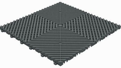 BoSolido balkonvloeren 18 mm – open kliktegels |Antraciet