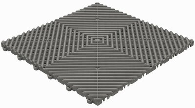 BoSolido balkonvloeren 18 mm – open kliktegels |Donkergrijs