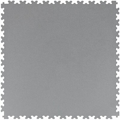 BoRecyta PVC Kliktegel Garagevloer 7 mm-licht-gestructureerd–grijs-Recycling PVC & Voordelig