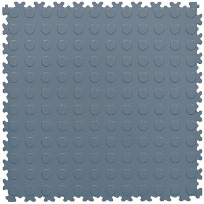 BoSepta PVC Kliktegel Garagevloer –7 mm-donkergrijs-noppen