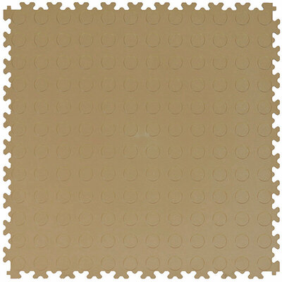 BoSepta PVC Kliktegel Garagevloer –7 mm-beige-noppen