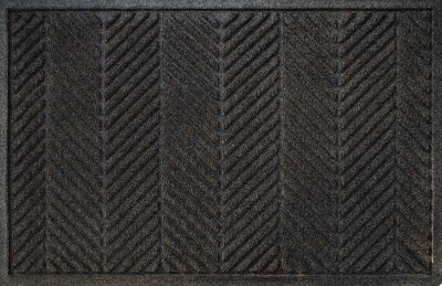 Deurmat WaterHog Herringbone Charcoal 115x180 cm