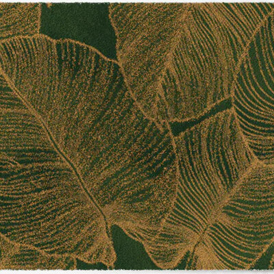 ColorStar Botanica binnendeurmat-dennengroeg-85x150 cm
