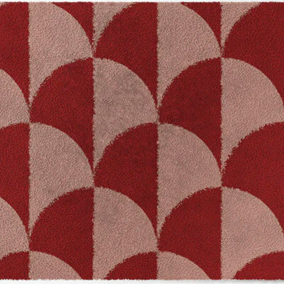 ColorStar-Scale- binnendeurmat-rose-rood-60x85 cm