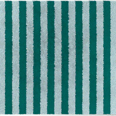ColorStar-Stripes- binnendeurmat-lichtblauw-groen-60x85 cm