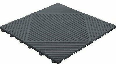 BoClassic balkonvloeren 18 mm – open kliktegels-rond | Donkergrijs