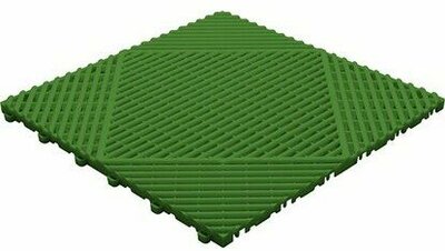 BoClassic balkonvloeren 18 mm – open kliktegels-rond | Groen