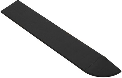 Afwerkrand met hoek voor 12 mm BoVersa kliktegels Zwart